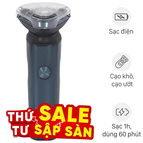 Máy cạo râu khô và ướt Flyco FS165VN