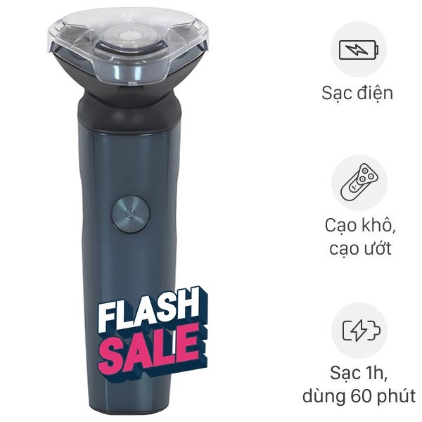 Máy cạo râu khô và ướt Flyco FS165VN