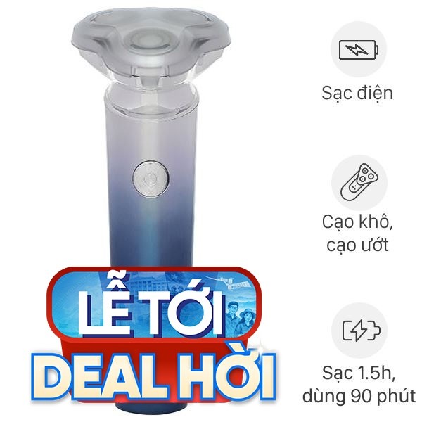 Máy cạo râu khô và ướt Coclear HS921