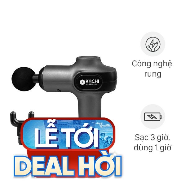 Súng massage cầm tay Kachi MK377