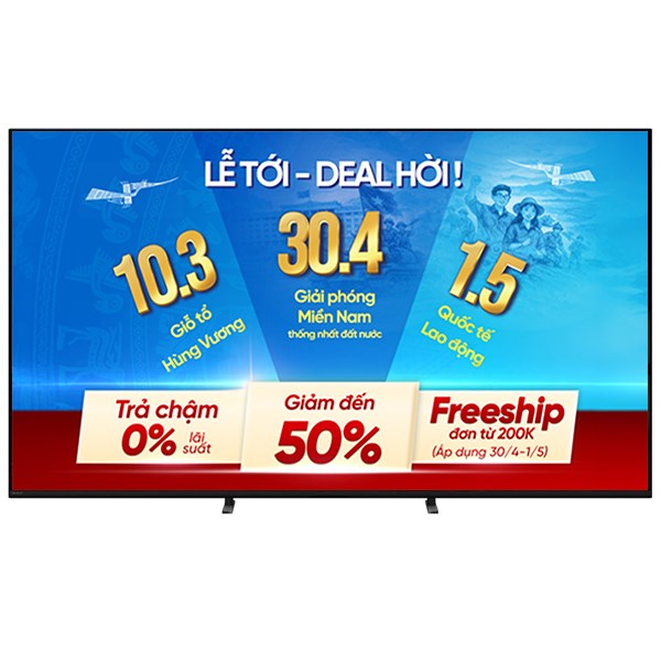 Google Tivi Mini LED Sony AI 4K 65 inch K-65XR50