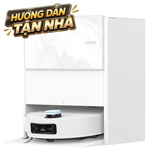 Robot hút bụi lau nhà Dreame Aqua 10 Pro Track - Trắng