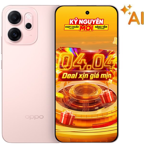 Điện thoại OPPO Reno14 F 5G 8GB/256GB Hồng