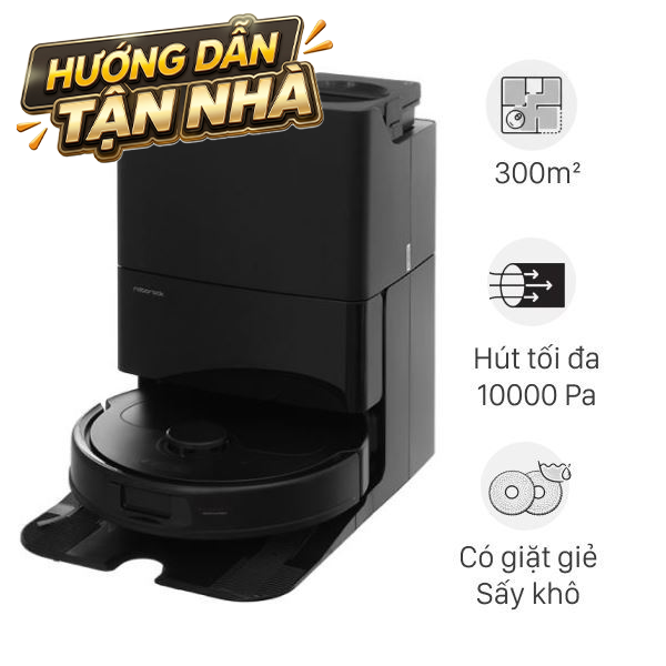 Robot hút bụi lau nhà Roborock QR 798 - Đen