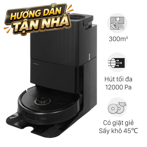 Robot hút bụi lau nhà Roborock Q Revo 5AE - Đen