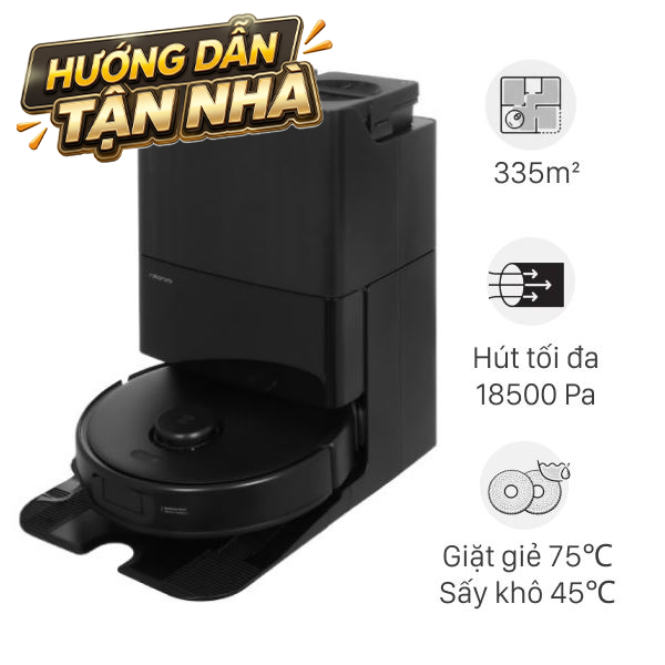Robot hút bụi lau nhà Roborock Q Revo 5V1 - Đen