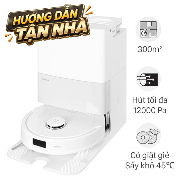 Robot hút bụi lau nhà Roborock Q Revo 5AE - Trắng