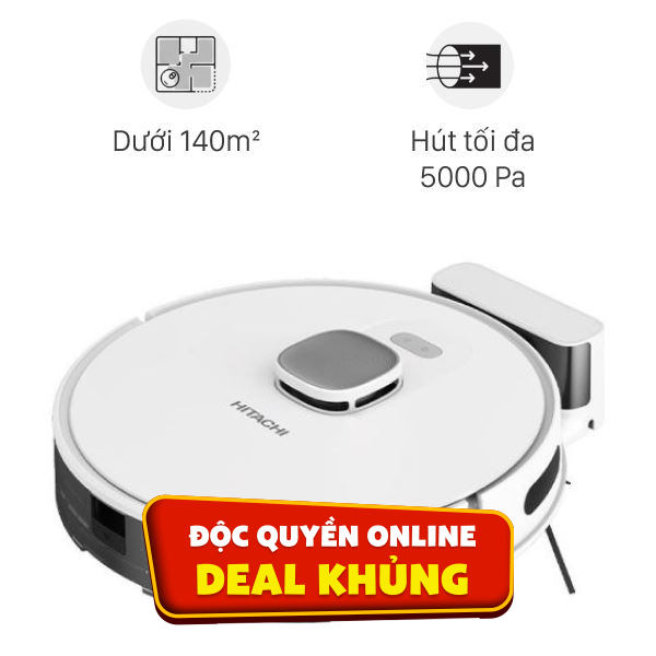Robot hút bụi lau nhà Hitachi RV-X20P