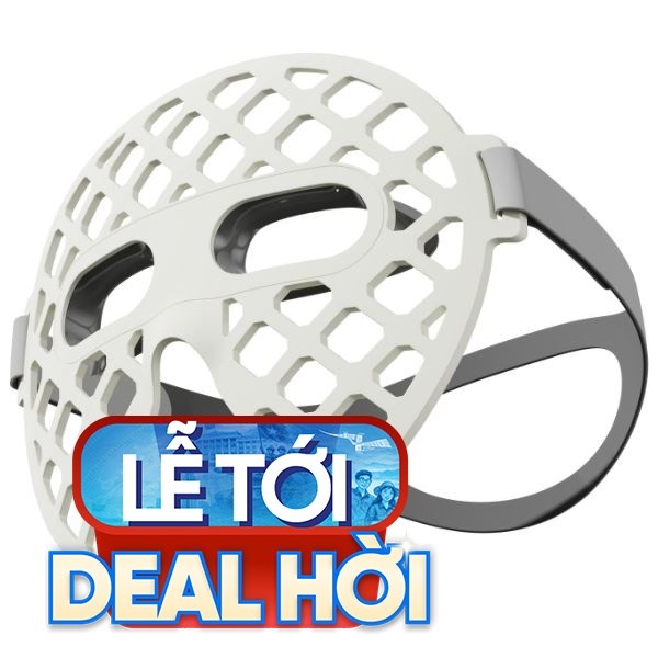 Mặt nạ ánh sáng sinh học Halio PureGlow Ultralite Silicone LED Face Mask
