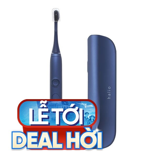 Bàn chải điện Halio Sonic Whitening Pro Midnight Blue