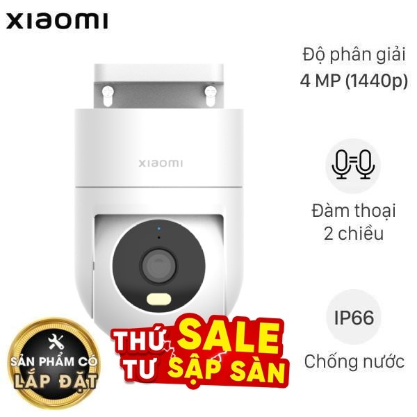 Camera IP Ngoài Trời 360 Độ  Xiaomi CW300