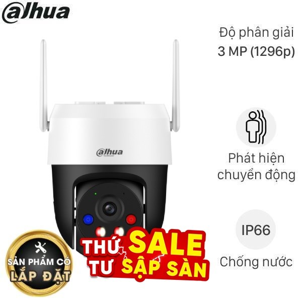 Camera IP Ngoài trời 360 Độ Dahua DH-P3AS-PV