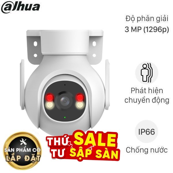 Camera IP Ngoài trời 360 Độ Dahua DH-P3B-PV