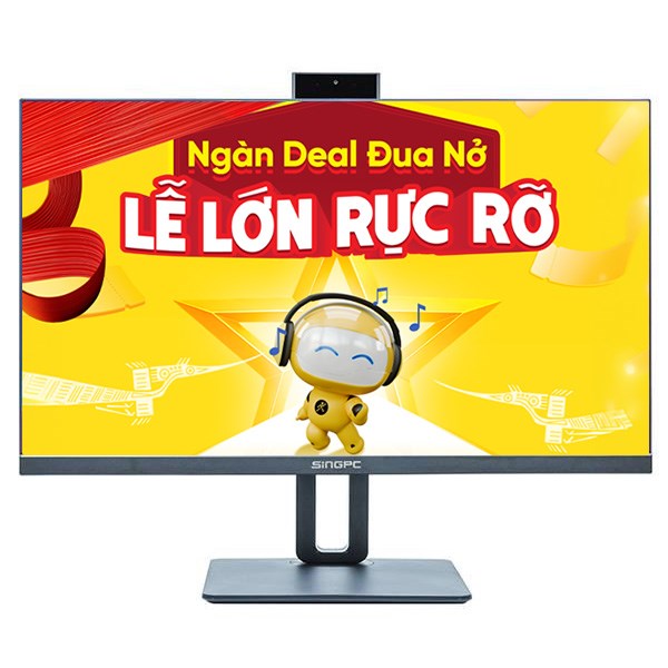 SingPC AIO M24Ei5129M5-W i5 12400 23.8 inch