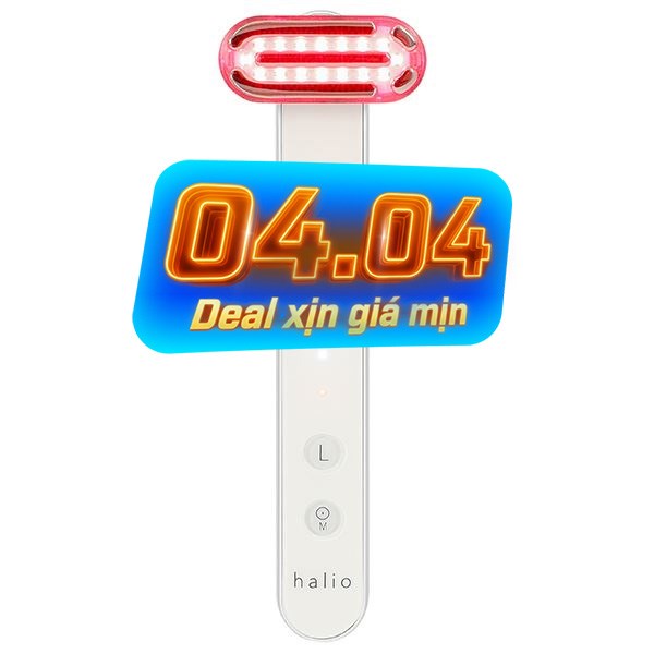 Máy ánh sáng đỏ tăng sinh Collagen Halio 3 in 1