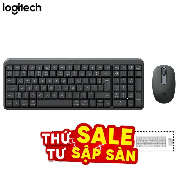 Bộ Bàn Phím Chuột Bluetooth Logitech MK250