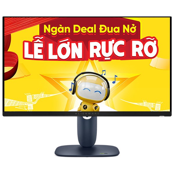 Màn hình Gaming Dell Alienware AW2725DM 27 inch 2K/Fast IPS/180Hz/1ms
