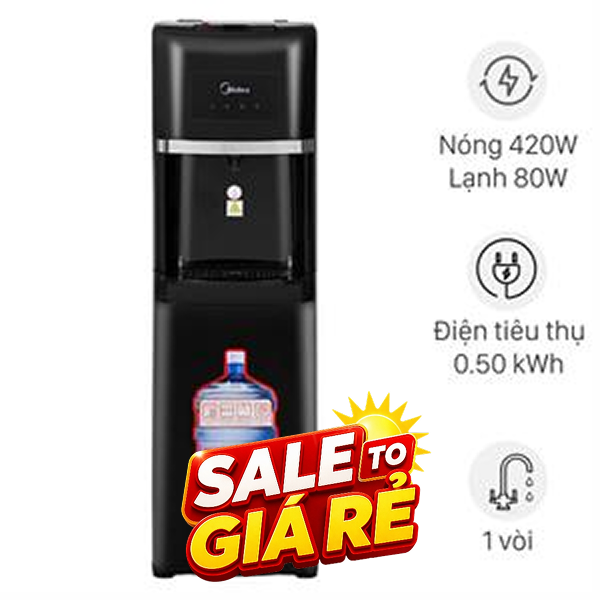Cây nước nóng lạnh Midea YD1135AS-B 500W