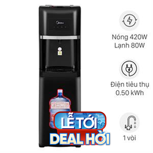 Cây nước nóng lạnh Midea YD1135AS-B 500W