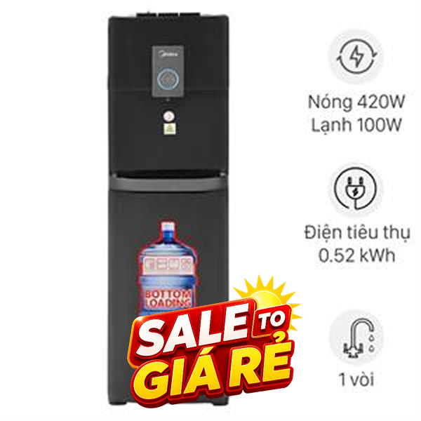 Cây nước nóng lạnh Midea YL2036S-B 520W