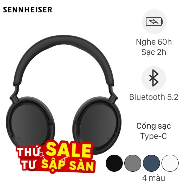 Tai nghe Chụp Tai Sennheiser Momentum 4 M4AEBT