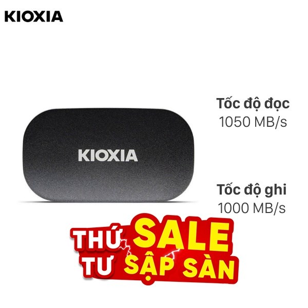 Ổ cứng SSD 2TB Kioxia Exceria Plus G2 Portable LXD20K002TG8