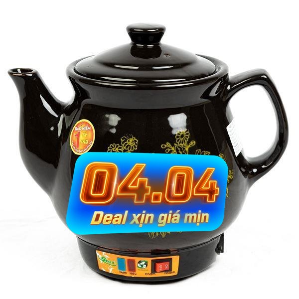 Siêu sắc thuốc điện Seika 3.2 lít SKS 326 Đen