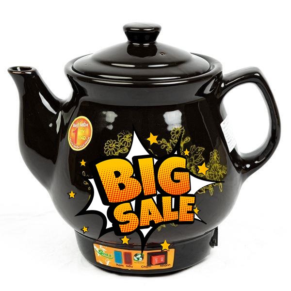 Siêu sắc thuốc điện Seika 3.2 lít SKS 326 Đen