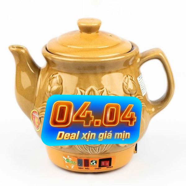 Siêu sắc thuốc điện Seika 3.2 lít SKS 328 Vàng