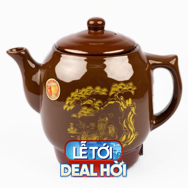 Siêu sắc thuốc điện Seika 3.2 lít SKS 329 Nâu