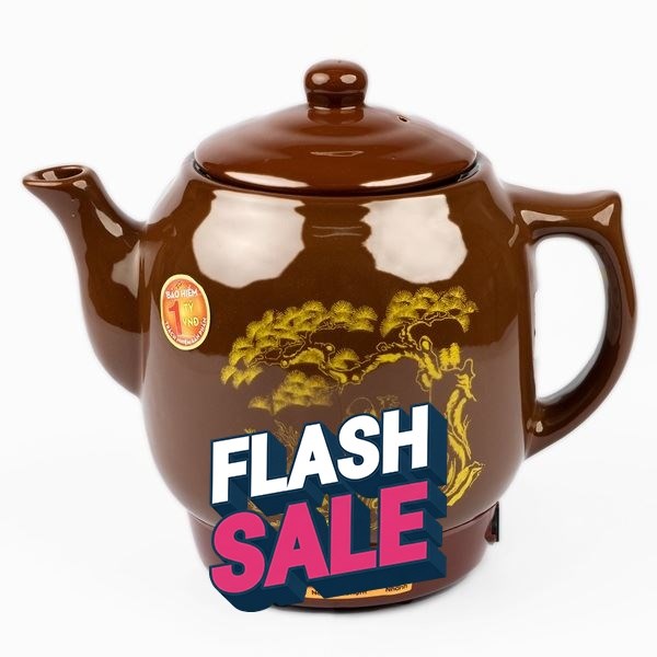 Siêu sắc thuốc điện Seika 3.2 lít SKS 329 Nâu