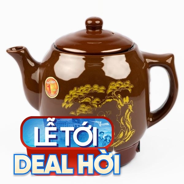 Siêu sắc thuốc điện Seika 3.2 lít SKS 329 Nâu