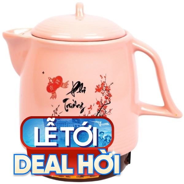 Siêu sắc thuốc điện Seika 3.3 lít SKS 373 Hồng