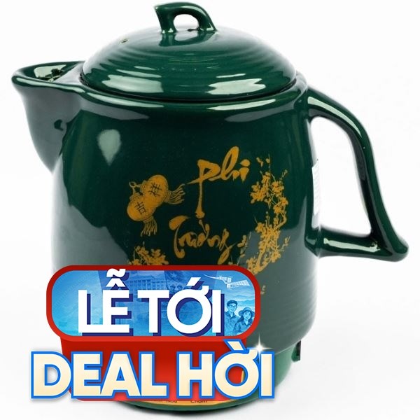 Siêu sắc thuốc điện Seika 3.3 lít SKS 375 Xanh