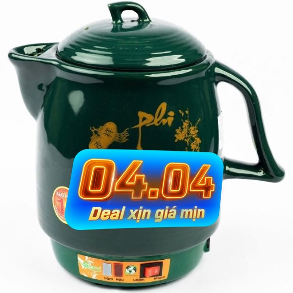 Siêu sắc thuốc điện Seika 3.3 lít SKS 375 Xanh