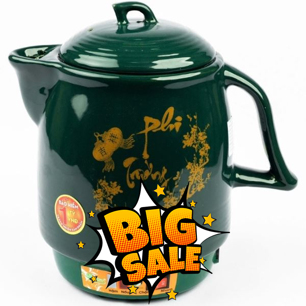 Siêu sắc thuốc điện Seika 3.3 lít SKS 375 Xanh