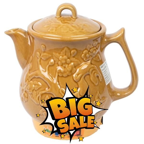 Siêu sắc thuốc điện Seika 4.5 lít SKS 455 Vàng