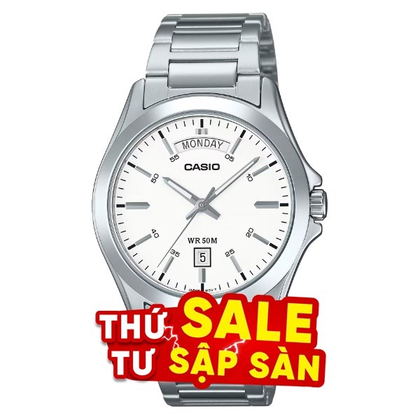 CASIO 39.8 mm Nam MTP-1370D-7A3VDF