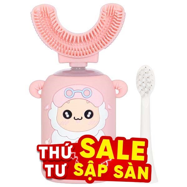 Bàn chải điện trẻ em Magic Kid-01 - Hồng