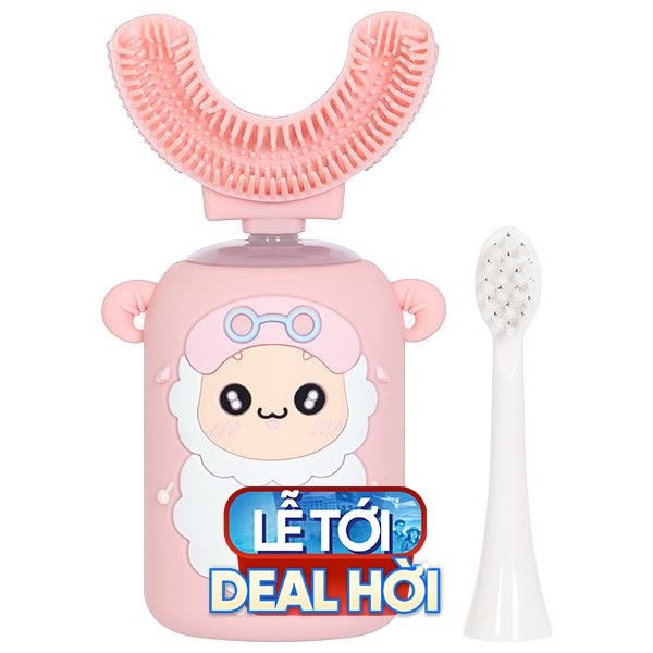 Bàn chải điện trẻ em Magic Kid-01 - Hồng