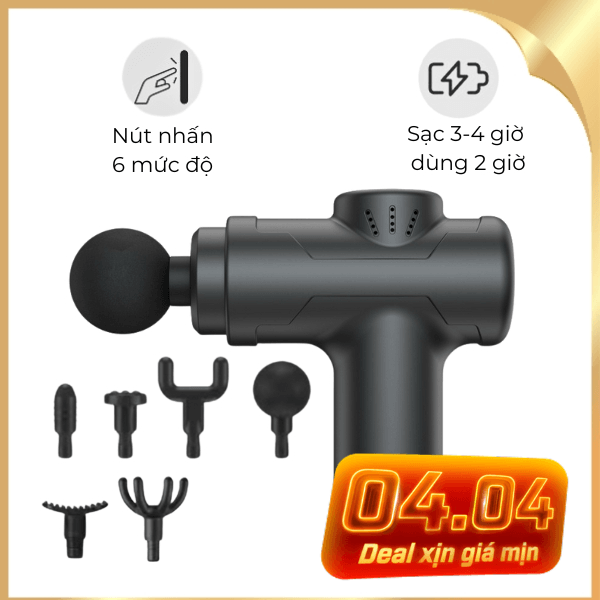 Súng massage cầm tay HUAXG M8221