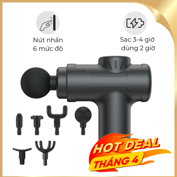 Súng massage cầm tay HUAXG M8221