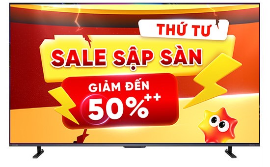 Smart Tivi Mini LED Toshiba AI 4K 75 inch 75Z670RP