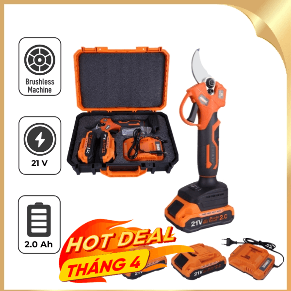 Máy tỉa cây dùng pin Finder 21V FD10362126