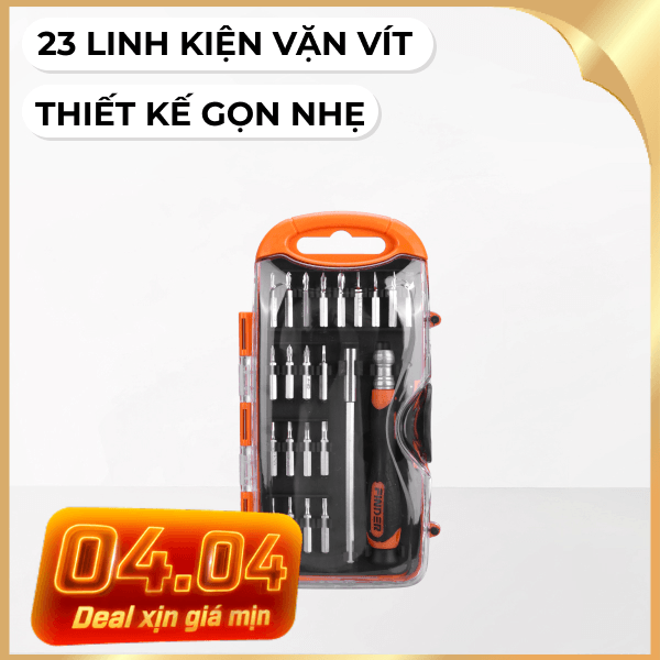 Bộ vặn vít 23 món Finder 193225