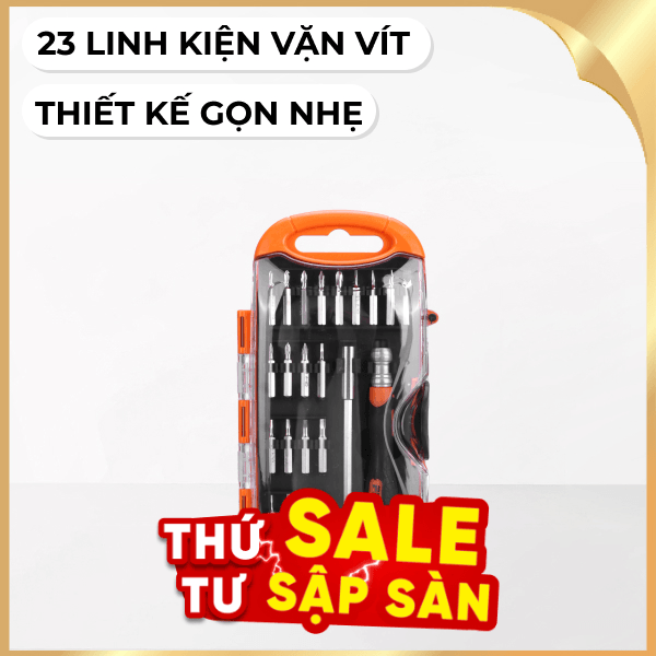 Bộ vặn vít 23 món Finder 193225