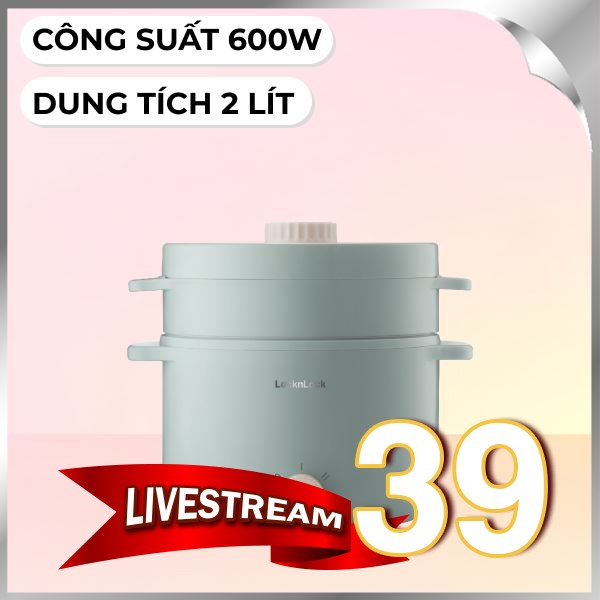 Nồi hấp đa năng Lock&Lock EJP156MIT 2 lít