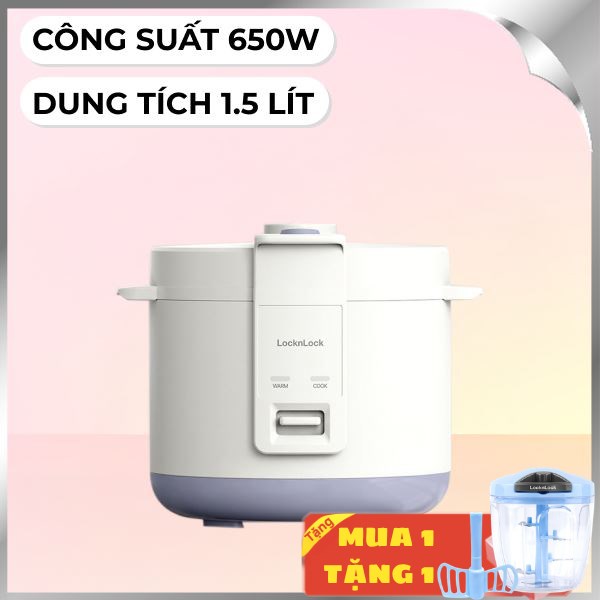 Nồi cơm nắp gài Lock&Lock 1.5 lít EJR442IVY