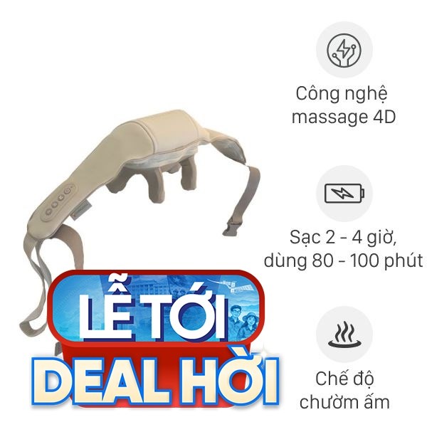 Máy massage cổ vai gáy Poongsan N18-BR