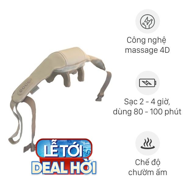 Máy massage cổ vai gáy Poongsan N18-BR